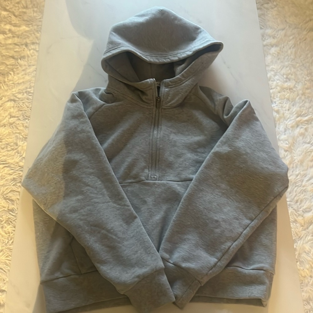 Athleta quarter zip hoodie